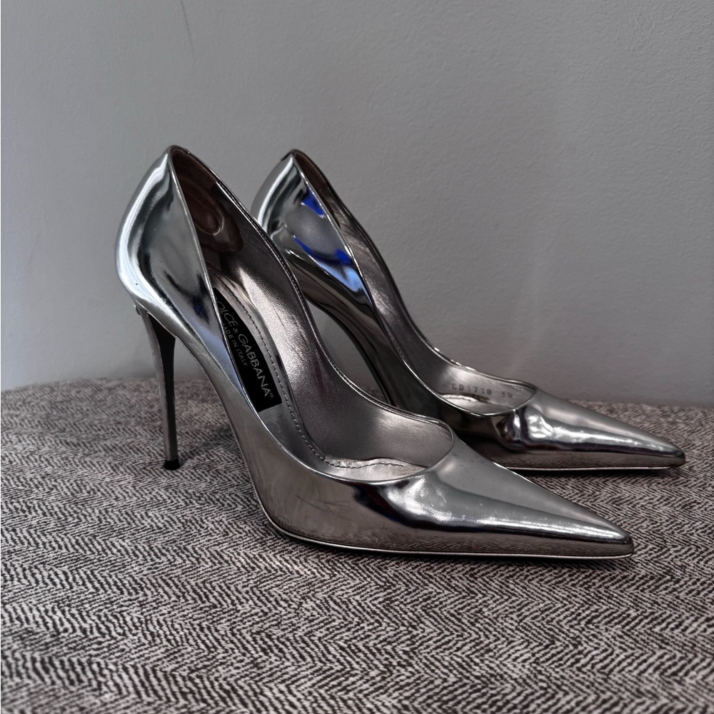 Silver Dolce & Gabana Pump Cardinale 105 CLASSIC